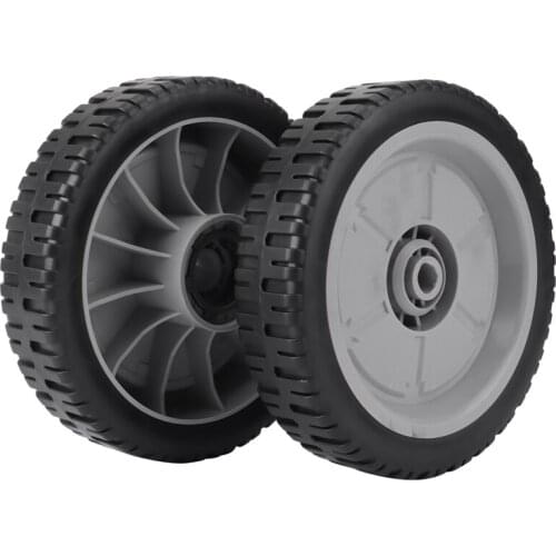 2 Pack 8Inch/203MM Lawn Mower Wheel for HONDA GXV160 HRJ 216 196 WALK BEHIND SELF-PROPELLED MOWERS RUBBER CART