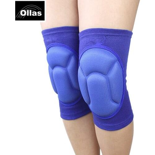 New Thickening Kneepad Football Volleyball Extreme Sports Knee Pad Eblow Brace Support Lap Protect Cycling Knee Protector O700