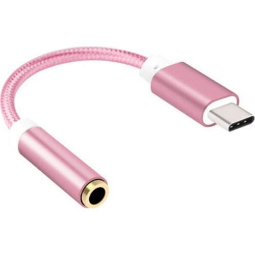 NEW Female Jack for Letv 2 2Pro Max2 GDeals USB3.1 Type C to 3.5 Earphone Cable Adapter Male to 3.5mm AUX Audio -20