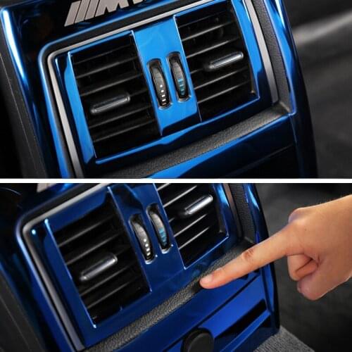 Stainless Steel Gear Shift Control Panel Decor Cover For bmw F30 F34 Car Styling Sticker Interior Trim 3 series 320i Accessories