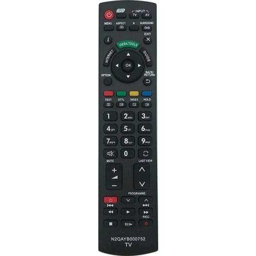 Remote Control N2QAYB000752 For Panasonic TV N2QAYB000487 N2QAYB000572 N2QAYB000352 N2QAYB000753 EUR7628030 EUR7628010