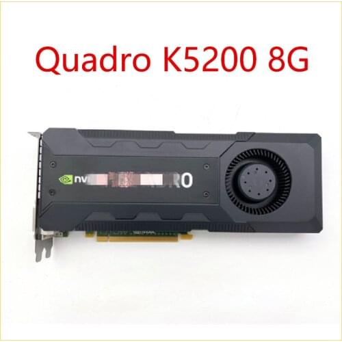 Quadro K5200 8G 100% Original Graphics Card Professional Graphics For NVIDIA Multi-screen Design 3D Modeling Rendering Card