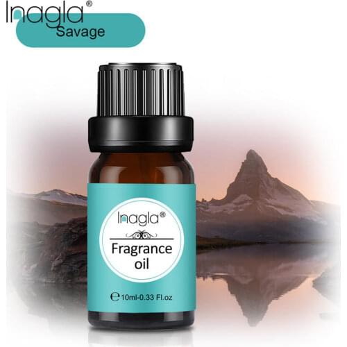 Inagla Savage Fragrance Essential Oils 10ml Pure Plant Fruit Oil For Aromatic Aromatherapy Diffusers Lime Basil & Mandarin Oil