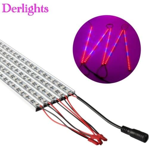 Led Plant Grow Light 5pcs 0.5m 10W DC12V SMD5050 LED Grow Light Bars For Flowering Plant And Hydroponics System