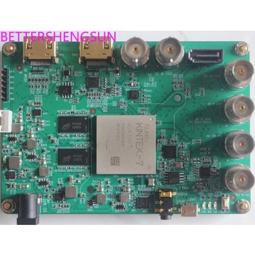 Xilinx Kintex-7 12G sdi 4K HDMI SATA3 hard disk storage FPGA video development board