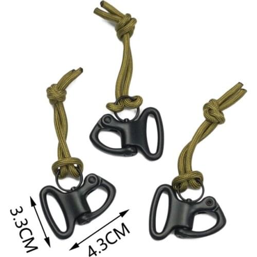 1-inch G-Shaped Metal Buckle Tactics One Hand Quick Release Outdoor Sports Equipment