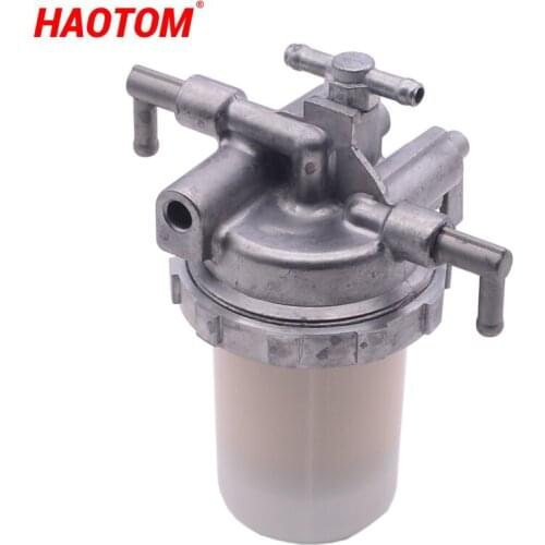 4 Tubes Oil Water Separator Fuel Filte For Yanmar 4TNV94 4TNE88 Komatsu 3D78 3D84 PC30 PC35 PC40 PC45 PC50 PC55 129100-55621
