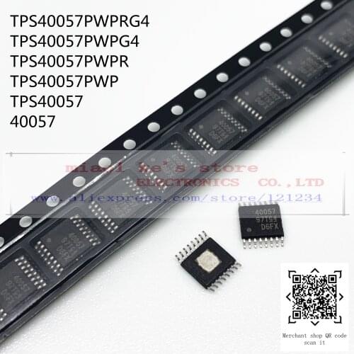 [10pcs]100%New original: TPS40057PWPRG4 TPS40057PWPR TPS40057PWP TPS40057PWPG4 TPS40057 40057 - IC REG CTRLR BUCK 16HTSSOP