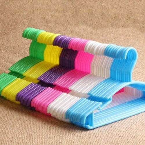 5PCs Portable Clothes Hanger Kids Children Toddler Baby Clothes Hangers Plastic Outdoor Drying Rack for Kids Children clothing