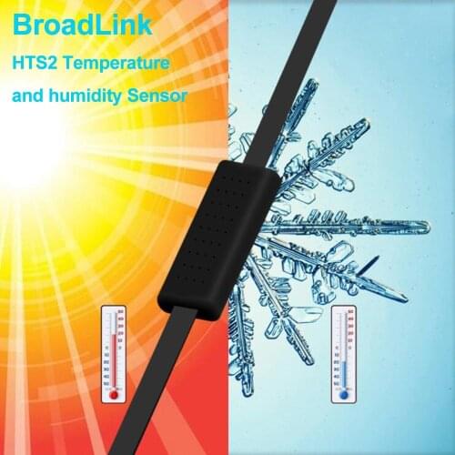 Broadlink HTS2 Temperature and humidity Sensor Accessory Work with RM4 PRO/RM4 Mini Smart Home Automation Remote Control Module