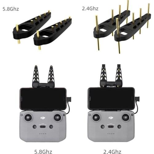 Yagi-Uda Antennas 2.4Ghz/5.8Ghz Remote Controller Signal Booster Range Extenders For DJI Mavic Mini 2 /Air 2 Drone Yagi Antennas