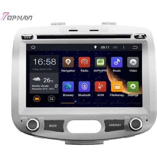 TOPNAVI 7'' Octa Core 4GB RAM Android 6.0 Car Radio Stereo GPS for Hyundai I10 Audio DVD Player