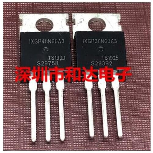 Free shipping 20PCS IXGP48N60A3 IXGP36N60A3 TO-220
