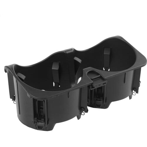 For Mercedes Benz W221 2009-2012 Double Hole Car Center Console Water Cup Holder Beverage Bottle Holder Black A2218130014
