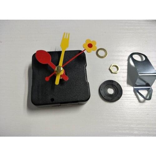 Home Garden Decor Hot Selling High Quality Quartz Clock Movement Mechanism 10sets+10pcs metail hooks