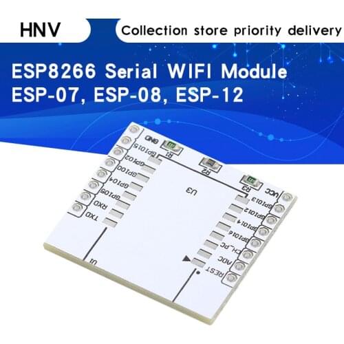 ESP8266 serial WIFI module adapter plate Applies to ESP-07, ESP-08, ESP-12