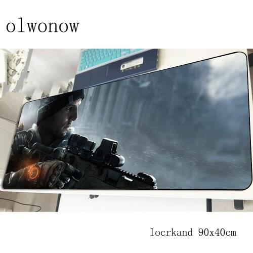 Tom clancys The Division mouse pad 900x400x2mm mousepads best gaming mousepad gamer thick personalized mouse pads keyboard pad