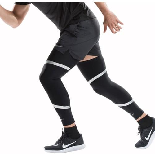 Kuangmi Leg Sleeve Leg Warmer Cycling Compression Knee Sleeve Knee Brace Protector Football Basketball Sports cycling socks