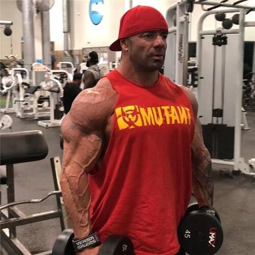 Mens Clothing 2021 Summer Jogger Fitness Brand Mens Vest Workout Bodybuilding Mens Sportswear Fashion Sleeveless Top