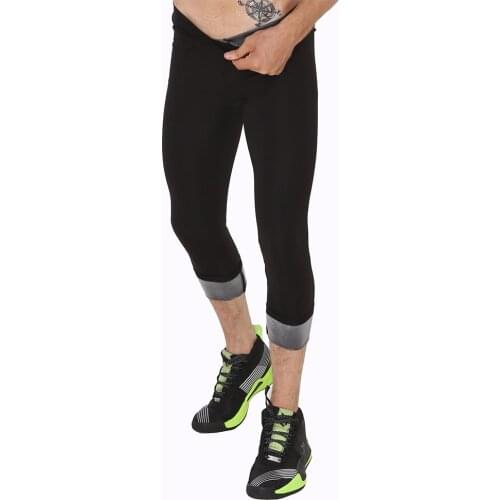 Mens Compression Pants Male Tights Running Gym Quick Dry Fit Exercise Black Pants Polymer Thermal Tights Body-Hugging