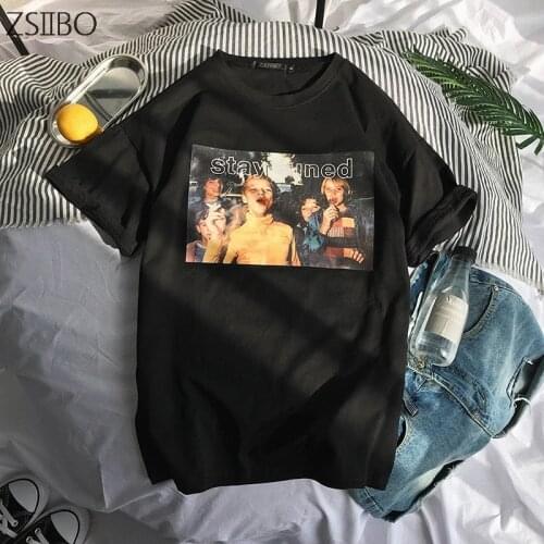 Printed Kawaii Kids Photo Short Sleeve Mens T-Shirt Lover Tshirts Plus Size m-3xl Wild loose thin section shirt Tops CX2MC14