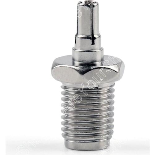 Artudatech 1Pcs/10Pcs Adapter CRC9 Male Plug To SMA Female Jack RF Connector Straight Gold Plating M/F Parts