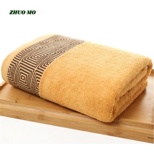 Soft Microfiber Towel pink Jacquard Bamboo fiber Bath Towels Bathroom 70*140cm Super absorbent for Adults for home Travel Towels