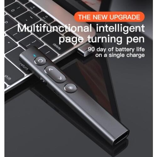 Presenter Wireless Remote Controller 2.4GHz USB Laser Pointer For Laptop Mac Win Projector PPT Powerpoint Presentation Pen New