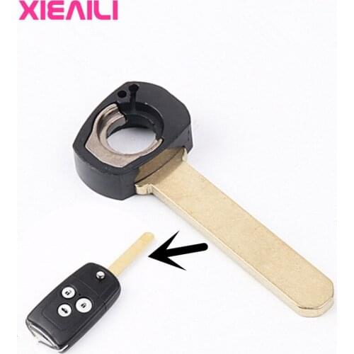 XIEAILI OEM 5Pcs Blank Uncut Remote Flip Key Blade For Honda S549