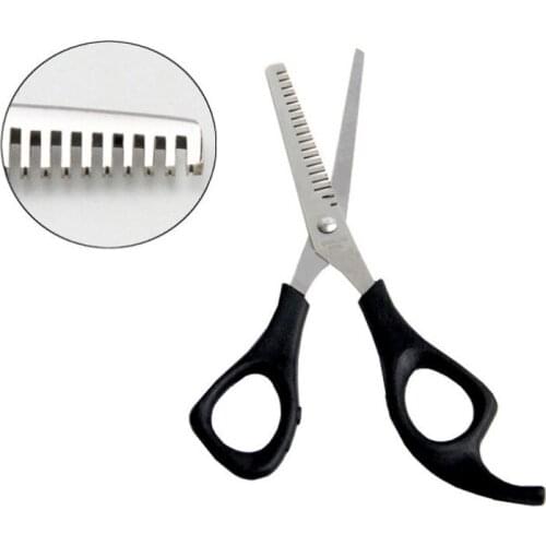 Promotional 100Pcs / Lot Household Thin Hairdressing Scissors Hot Sale Barber Fringe Bang Scissors Styling Tool
