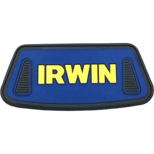 Custom Backpack Rubber Labels with Adhesive Fastener Tape for Clothing 3D Logo PVC Rubber Tags with Loop and Hook for Clothes