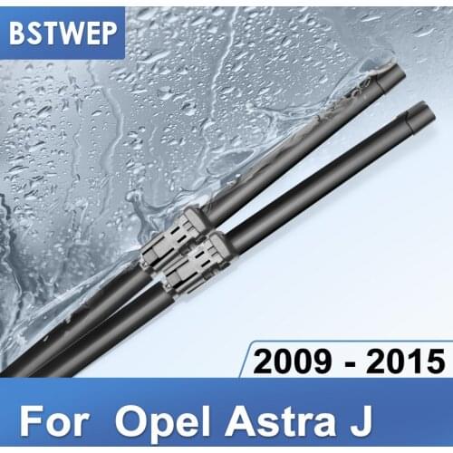 BSTWEP Windscreen Wiper Blades for Opel / Vauxhall Astra J 27"&25" Fit Push Button Arms 2009 2010 2011 2012 2013 2014 2015
