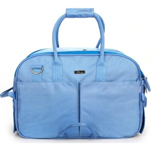 Blue Coarse Grain Double Bonded Polyester Canvas Pet Dogs Carrier Bag Free Shipping Fashion Small Puppy Dogs Bag
