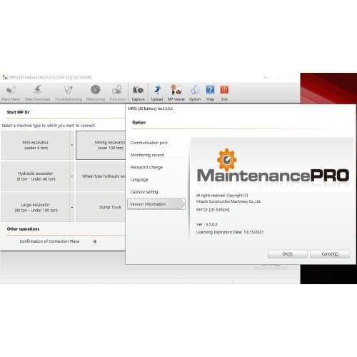 Hitachi Construction Machinery MPDr Ver 3.9.0.0 [01.2021]