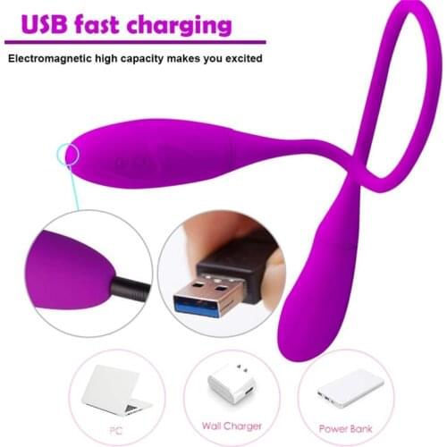 Adult Erotic Rechargeable Dual Vibrator Double Head Bullet Dildo Anal Butt Plug Stimulator Sex Toy For Couples Men Women Product