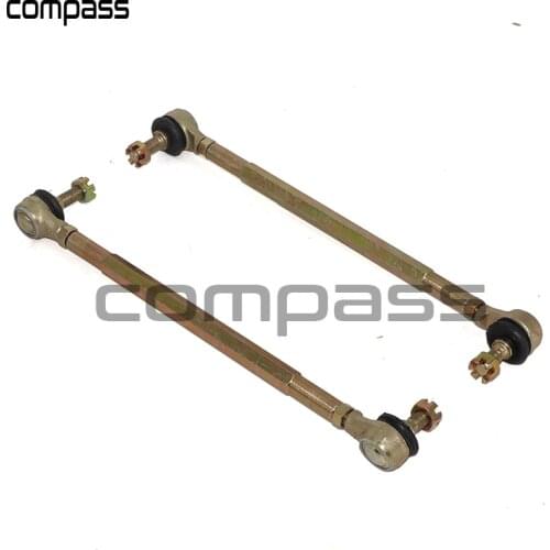 1pair 210mm 240mm 250mm 270mm 300mm M10 ATV Tie Rods Kits Fit Ball Joint for China Quad Bike Parts