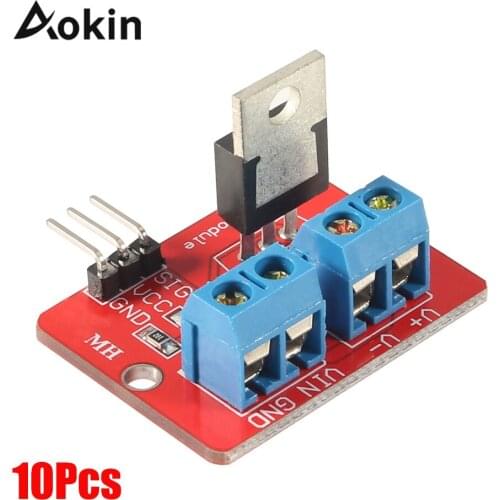 10pcs IRF520 Mosfet Driver Module For Arduino MCU ARM For Raspberry Pi 3.3v-5V IRF520 Power MOS PWM Dimming LED