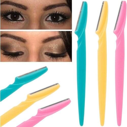 9pcs Eyebrow Razors Eyebrow Trimmer Facial Hair Trimmer With Precision Cover For Women And Men