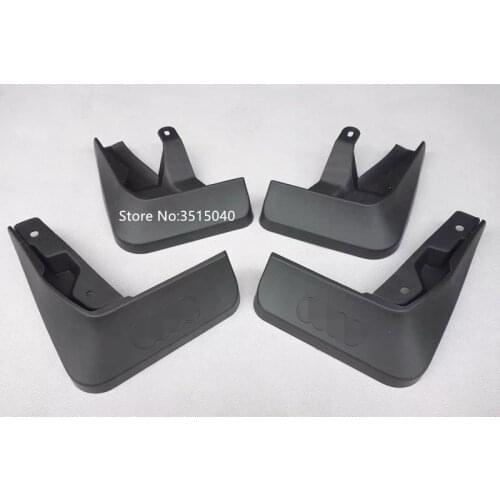 Car Styling 4PCS Band New Splash Guar Mud Guards Mud Flaps Fender Fit for Audi A6 Car Styling Accessories