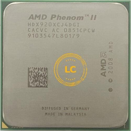 AMD Phenom II X4 920 2.8 GHz Quad-Core CPU Processor HDX920XCJ4DGI Socket AM2+ contact to sell X4 940