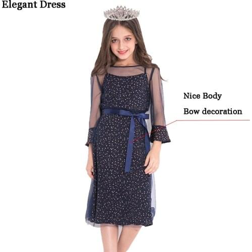 Elegant Dress for Girl Princess Party Dress 10 11 12 13 14 years