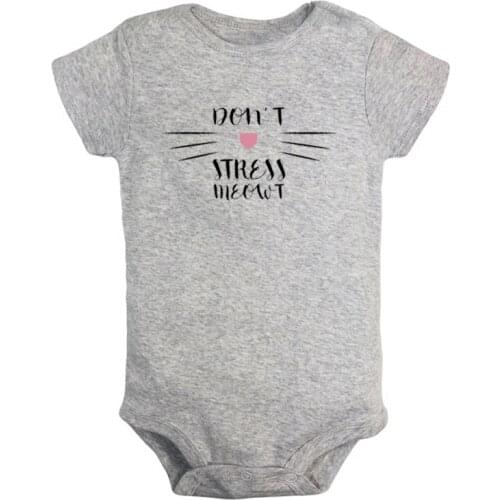 Cat You Are Amazing Cute black cats collection Newborn Baby Girl Boys Clothes Short Sleeve Romper Jumpsuit Outfits 100% Cotton
