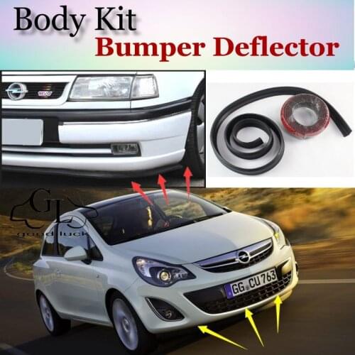 Body Kit Strip For Opel Agila For Suzuki Wagon / Splash For Vauxhall Agila Front Spoiler Skirt / Bumper Lip / Car Lip Skirt