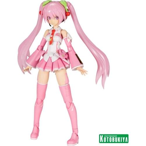 Kotobukiya Original Hatsune Sakura Miku Assembly Model Fag Fg069 Frame Music Girl Action Anime Figure Collectile Toys for Boys