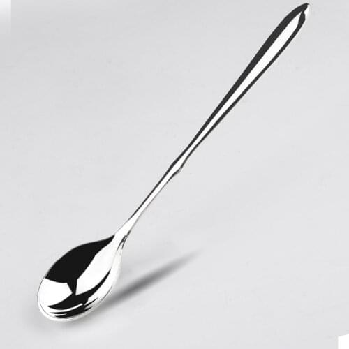 Spoon coffee teaspoon retro style sterling silver S999 coffee spoon sugar tea dessert tableware kitchen tableware