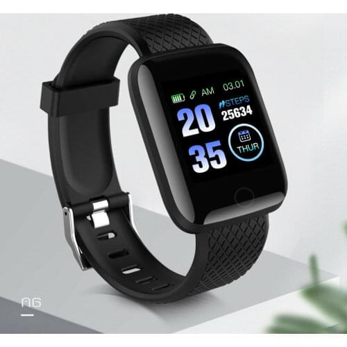 Mens Casual Watch Digital Watch Heart Rate Blood Pressure Wrist Watch Detection Sleep Monitoring Sedentary Reminder Wristwatch