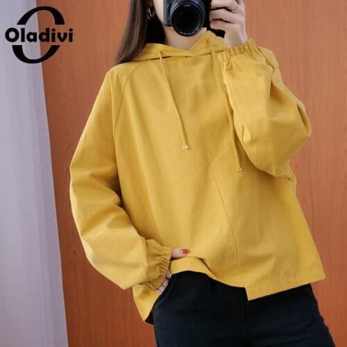 Oladivi Hooded Sweatshirts For Women