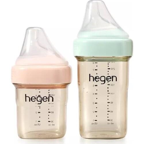 Hegen Bottle original original PPSU fall-proof baby baby gift box with storage lid pacifier water bottle for children