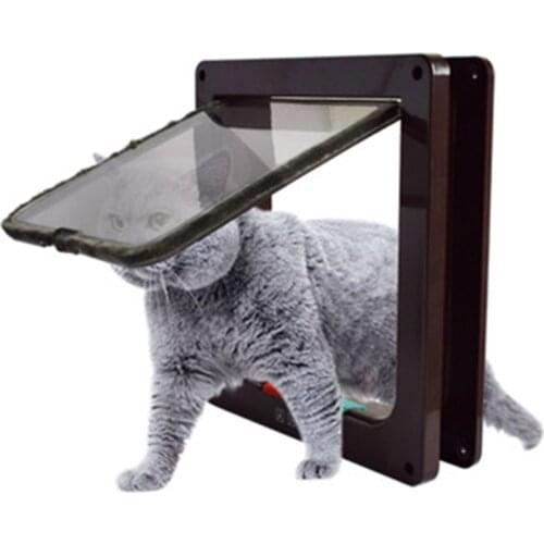 Pet Supplies Cat Door Cat Hole Dog Door Hole Can Control The Direction Of Entry And Exit Pet Door Safety Door Cat Kennel