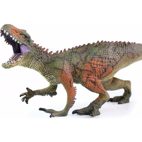 Realistic Carcharodontosaurus Dinosaur Model Figures Toy Figures Animal Collection Vivid Hand Painted Souvenir
